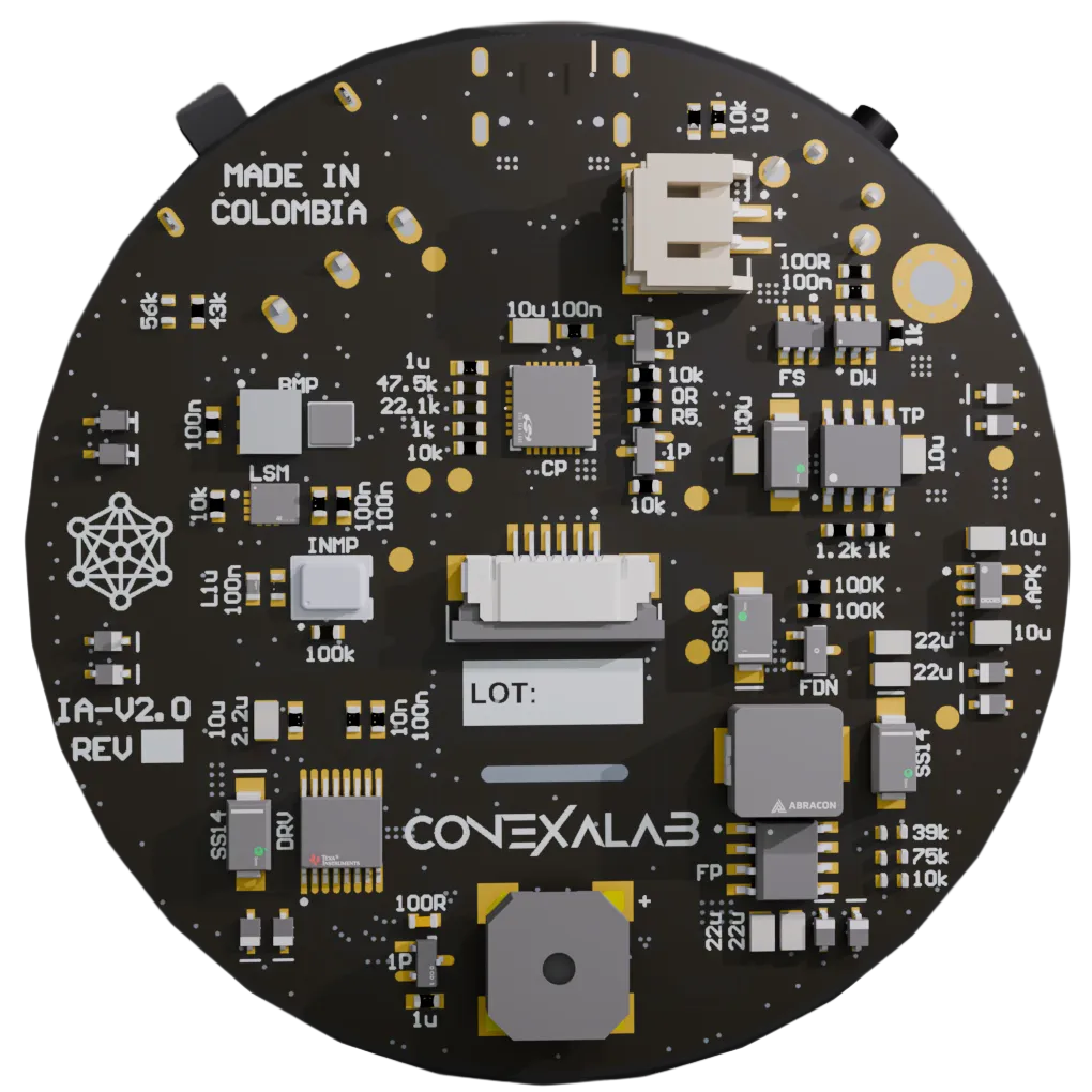 Tarjeta Octabio - Vista Trasera